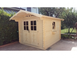 Casetta in legno Classica cm 400x200
