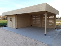 Casetta in legno Classica cm 400x200