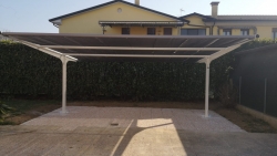 Tettoia auto mod. T 300x500