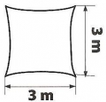 Vela quadra 3 x 3