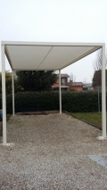 Tettoia auto Beach FISSO varie misure GRANDI