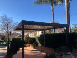 PERGOLA AUTOPORTANTE 2 MODULI 500X214