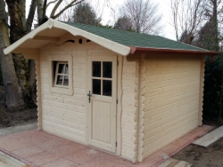 Casetta in legno Classica cm 400x200