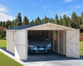 Garage in legno MADRID cm 300x600 sp. 20 mm