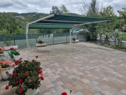 Tettoia auto mod. ECO 300x500