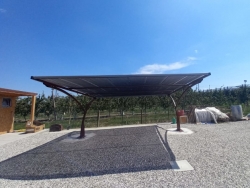 Tettoia auto mod. AIRON 300x500