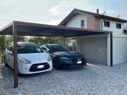 Tettoia auto Beach telo FISSO 300x500