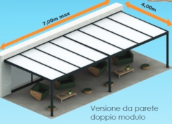 PERGOLA TOP LUCY 249X200 ADDOSSATA
