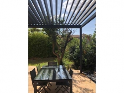 PERGOLA ADDOSSATA 1 MODULO 250X304