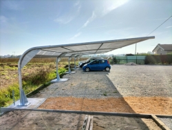 Tettoia auto mod. ECO 300x500