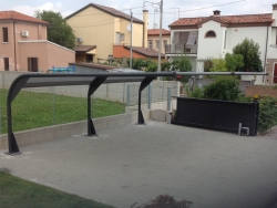 Tettoia auto mod. ECO 300x500