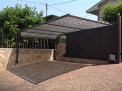 Tettoia auto mod. ECO 300x500