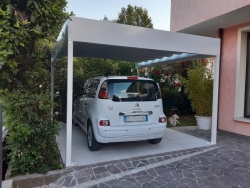 Tettoia auto Beach telo SCORREVOLE 300x500