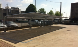 Tettoia auto mod. ECO 300x500