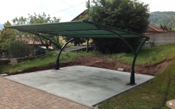 Tettoia auto mod. AIRON 300x500