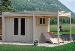 Casetta in legno Moderna cm 200x150