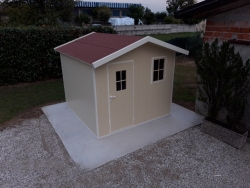 Casetta in PVC Florida cm 140x180
