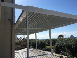 PERGOLA ADDOSSATA 2 MODULI 500X216