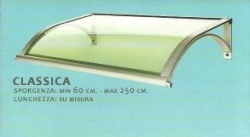 Pensilina Classica 60 - 150cm - 140x89 cm