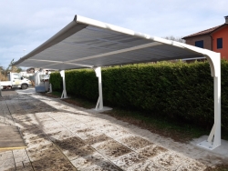 Tettoia auto mod. PERIMETRALE 300x500