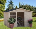 Casetta in legno MADAGASCAR cm 300x300