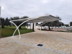 Tettoia auto mod. LUX 800x500