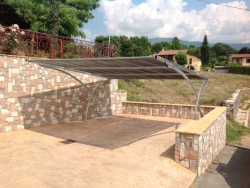 Tettoia auto mod. LUX 800x500