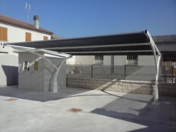 Tettoia auto mod. AIRON 300x500