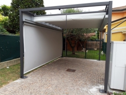 Tettoia auto Beach telo SCORREVOLE 300x500