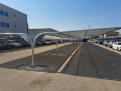 Tettoia auto mod. ECO 300x500