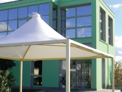 Gazebo per Auto cm 300x500 Airone Minimax zincato