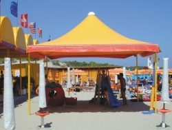 Gazebo per Auto Airone Basic zincato cm 300x490