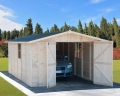 Garage in legno MADRID cm 300x600 sp. 20 mm