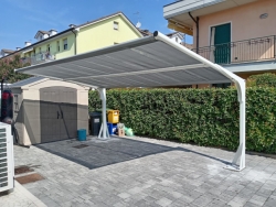 Tettoia auto mod. PERIMETRALE 300x500
