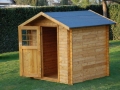 Casetta in legno FERRARA cm 200x200