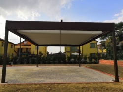 Tettoia auto Beach telo SCORREVOLE 300x500