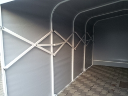 Box eco in PVC PANTOGRAFO cm larg250 x prof412 x H185/215