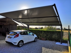 Tettoia auto mod. SUPER CLASSIC GRIFONE PVC 300x500