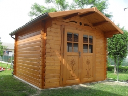 Casetta in legno Classica cm 400x200