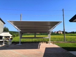 Tettoia auto mod. SUPER CLASSIC GRIFONE PVC 300x500