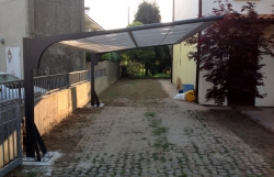 Tettoia auto mod. PERIMETRALE 300x500