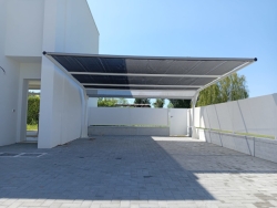 Tettoia auto mod. ECO 1000x500
